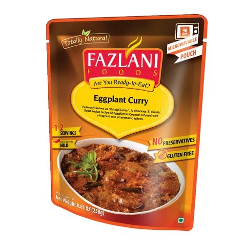 Fazlani Foods Ready To Eat - Brinjal Curry, 250 g-6.webp